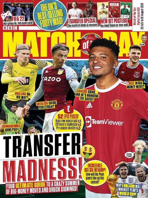 Title details for Match of the Day Magazine by Immediate Media Company London Limited - Available